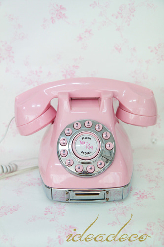 [Sale!!] 빈티지 핑크 메리케이 전화기