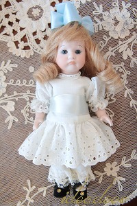 빈티지 독일 Clair Kidman 귀여운 소녀 포슬린 doll
